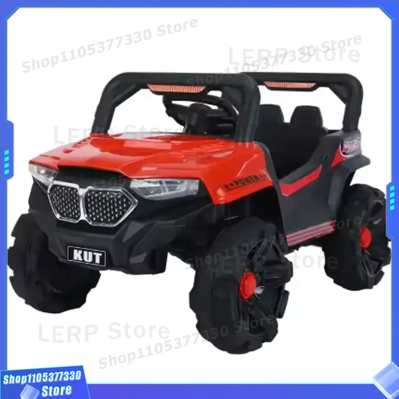 Outdoor Power Wheels - รถยนต์ไฟฟ้าสำหรับเด็ก 4 ล้อ ขับเคลื่อนด้วยแบตเตอรี่ ของเล่นสำหรับเด็กชายและเด็กหญิง เล่นกลางแจ้ง
