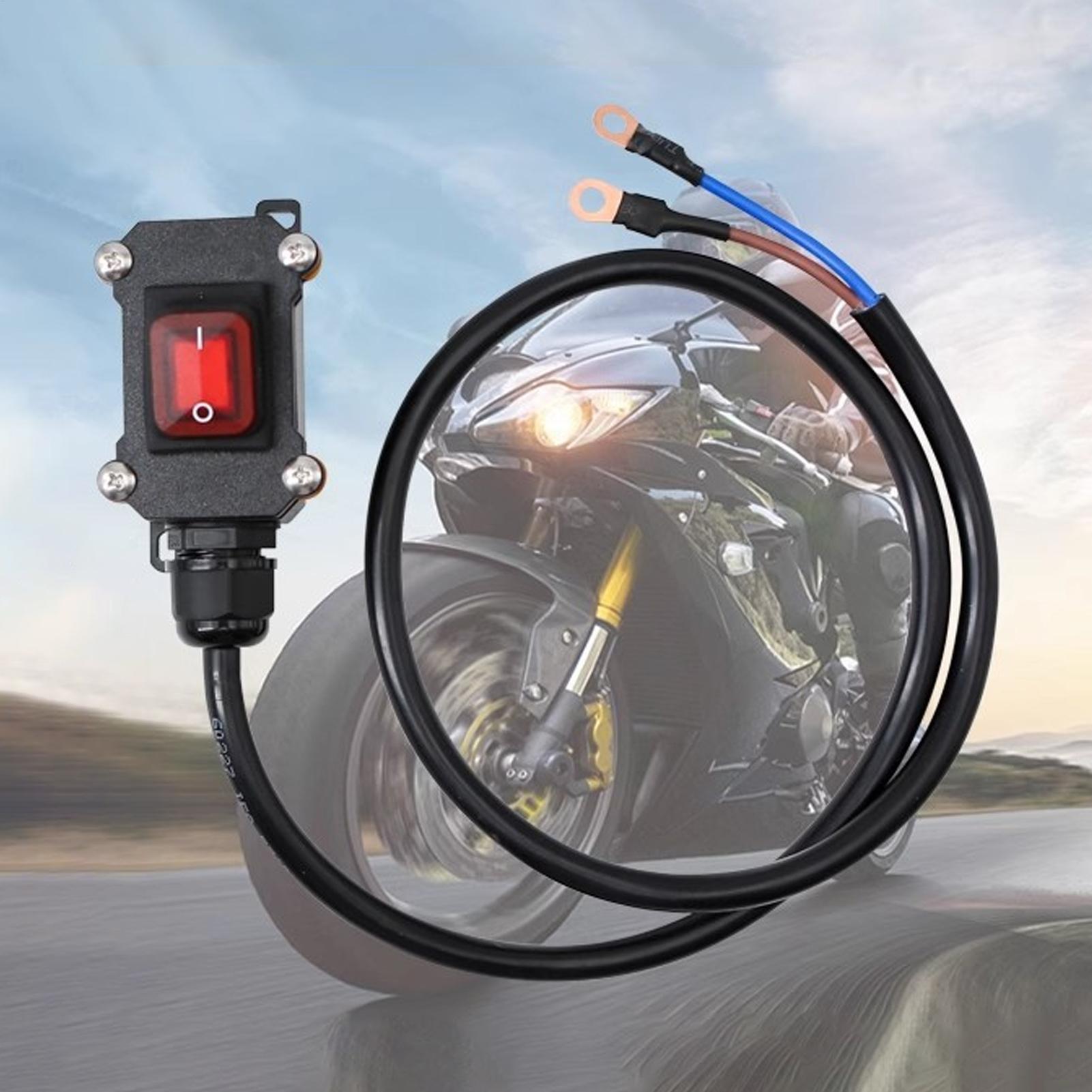Outdoor Power Disconnect - ตัวตัดการเชื่อมต่อแบตเตอรี่รถยนต์ ขนาด 30/50/100 ซม. 12V/24V กันน้ำ