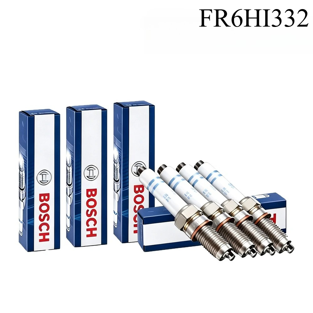 Bosch Spark Plug Iridium - หัวเทียนบ๊อช FR6HI332 แบบดับเบิลไอริเดียม ใช้สำหรับ VW Golf