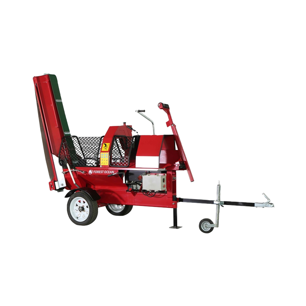 Log Splitter Electric - เครื่องผ่าฟืนไฮดรอลิก YG-Customized ขนาด 15 ตัน สำหรับงานป่าไม้