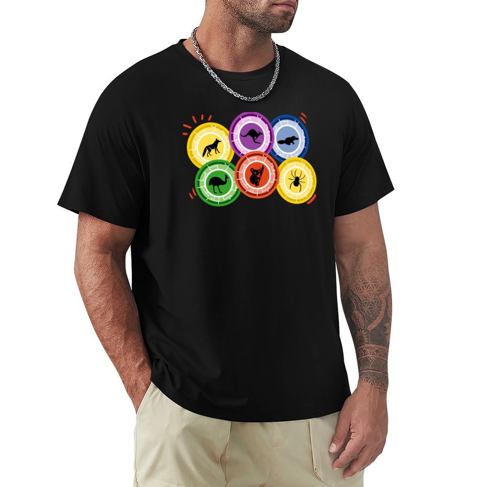 Outdoor Power Plus - เสื้อยืด Wild Kratts Creature Power Discs: