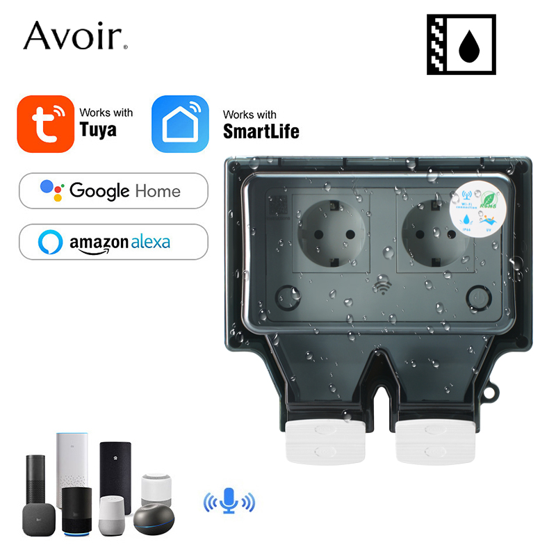 Avoir Tuya ผนังซ็อกเก็ตไฟฟ้า I - Outdoor Power Plus บทวิจารณ์และราคา