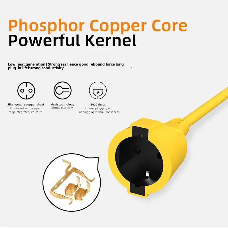 ปลั๊กพ่วง 16A EU Schuko 4KW พร - Outdoor Power Outlet บทวิจารณ์และราคา
