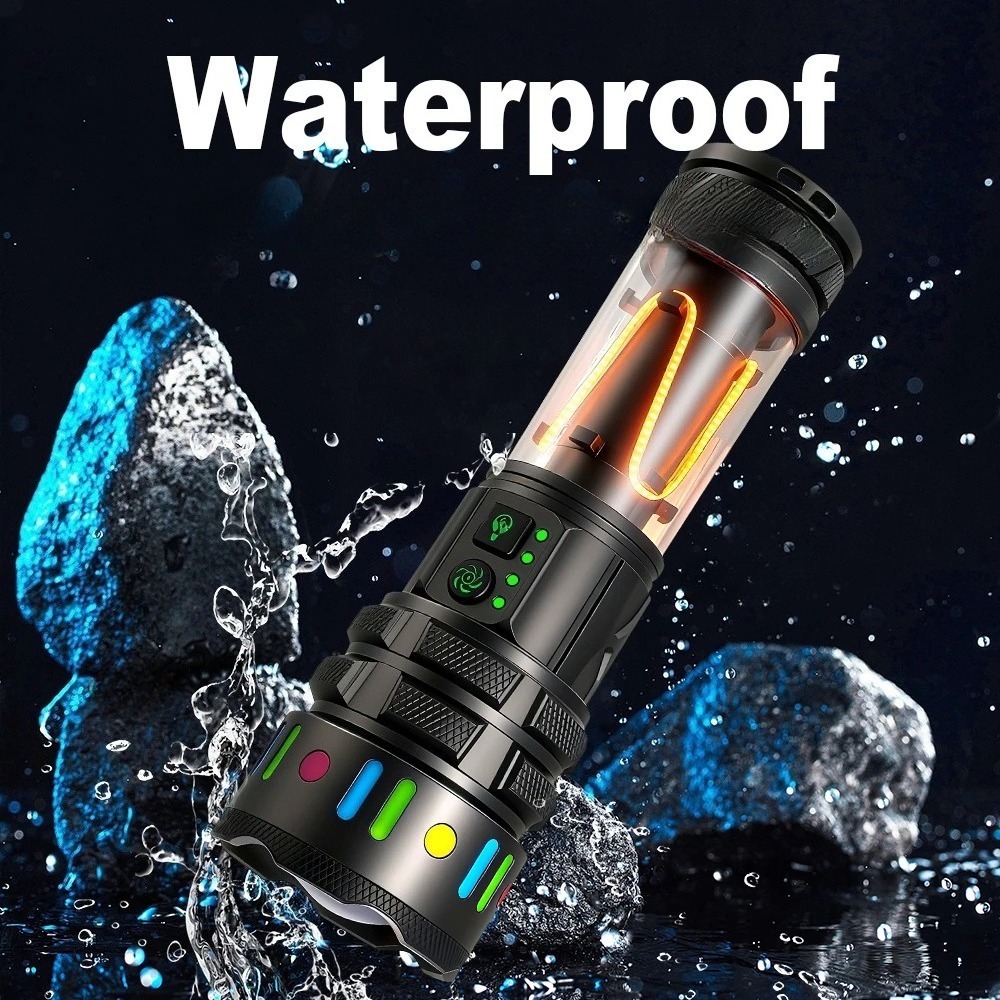 ไฟฉาย LED สว่างพิเศษทรงพลัง ชา - Outdoor Power For Lights บทวิจารณ์และราคา