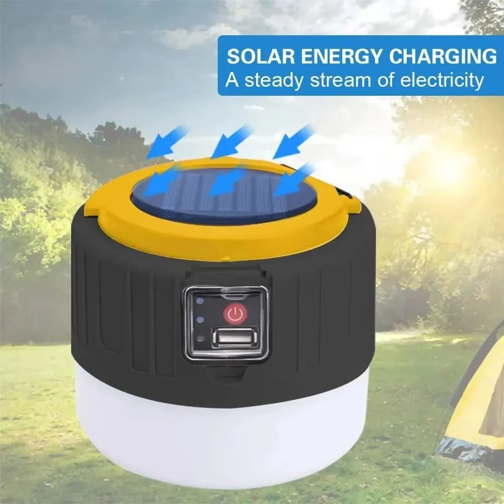 โคมไฟตั้งแคมป์พลังงานแสงอาทิตย - Outdoor Power For Lights บทวิจารณ์และราคา