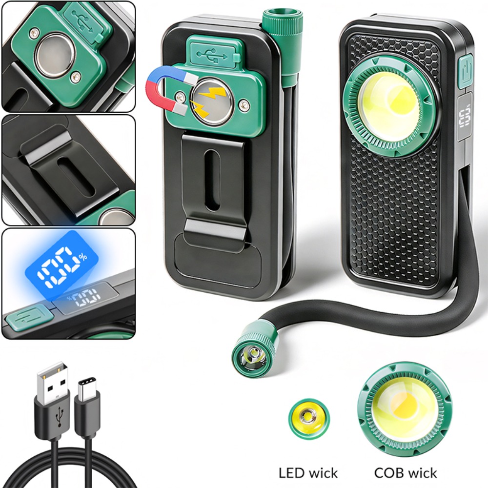 ไฟฉายแม่เหล็กแบบใหม่พร้อมคลิปห - Outdoor Power For Lights บทวิจารณ์และราคา