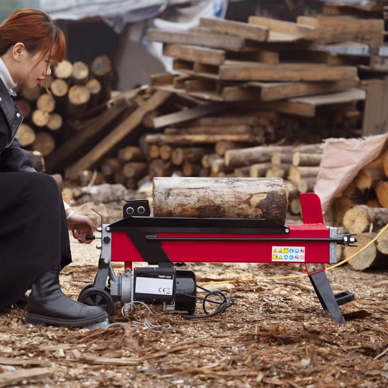 เครื่องผ่าฟืนไฮดรอลิก 4/6/8 ตั - Log Splitter Electric บทวิจารณ์และราคา