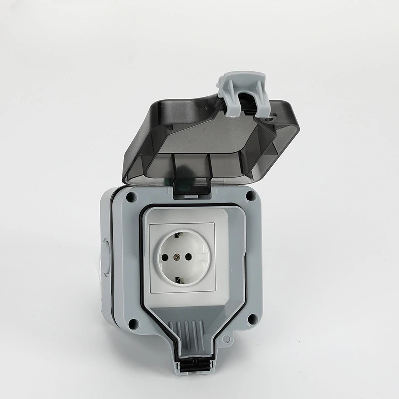EU KR ผนังกลางแจ้งซ็อกเก็ตกันน - Outdoor Power Plus บทวิจารณ์และราคา