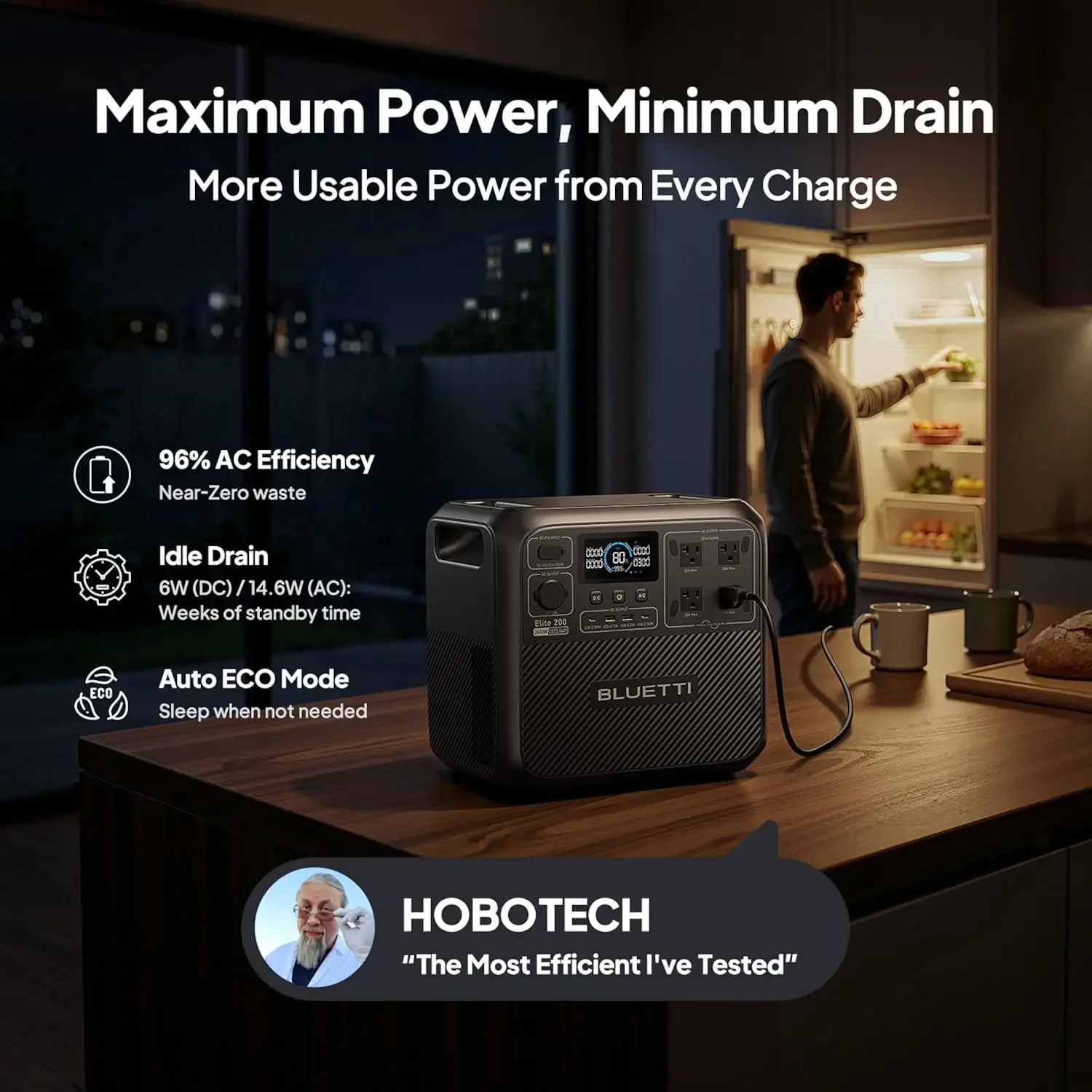 สถานีพลังงานแบบพกพา BLUETTI El - Outdoor Power Outlet บทวิจารณ์และราคา