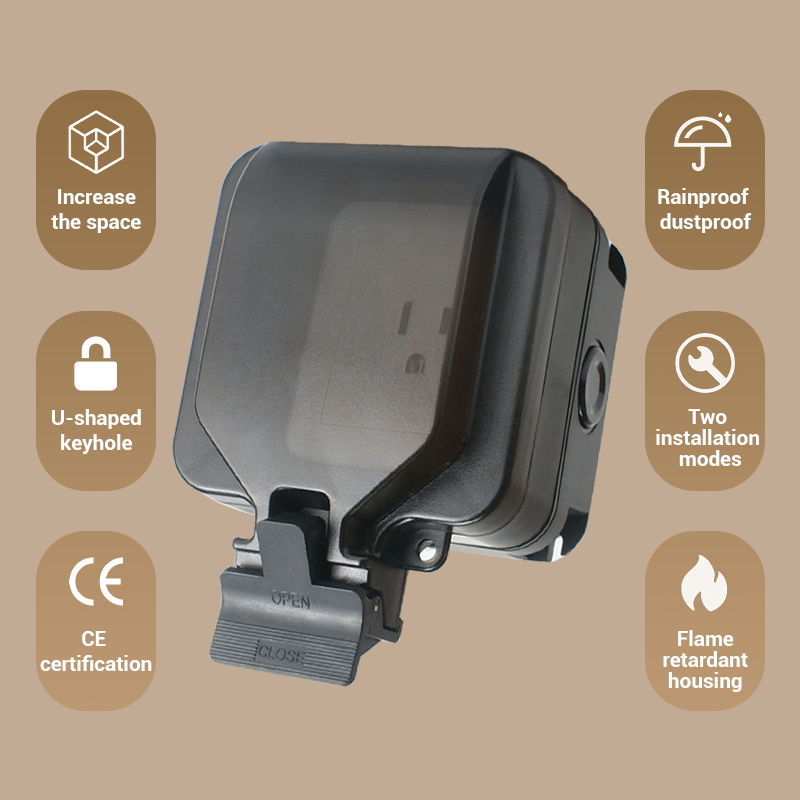 Avoir IP66 ซ็อกเก็ตกันน้ําผนัง - Outdoor Power Plus บทวิจารณ์และราคา