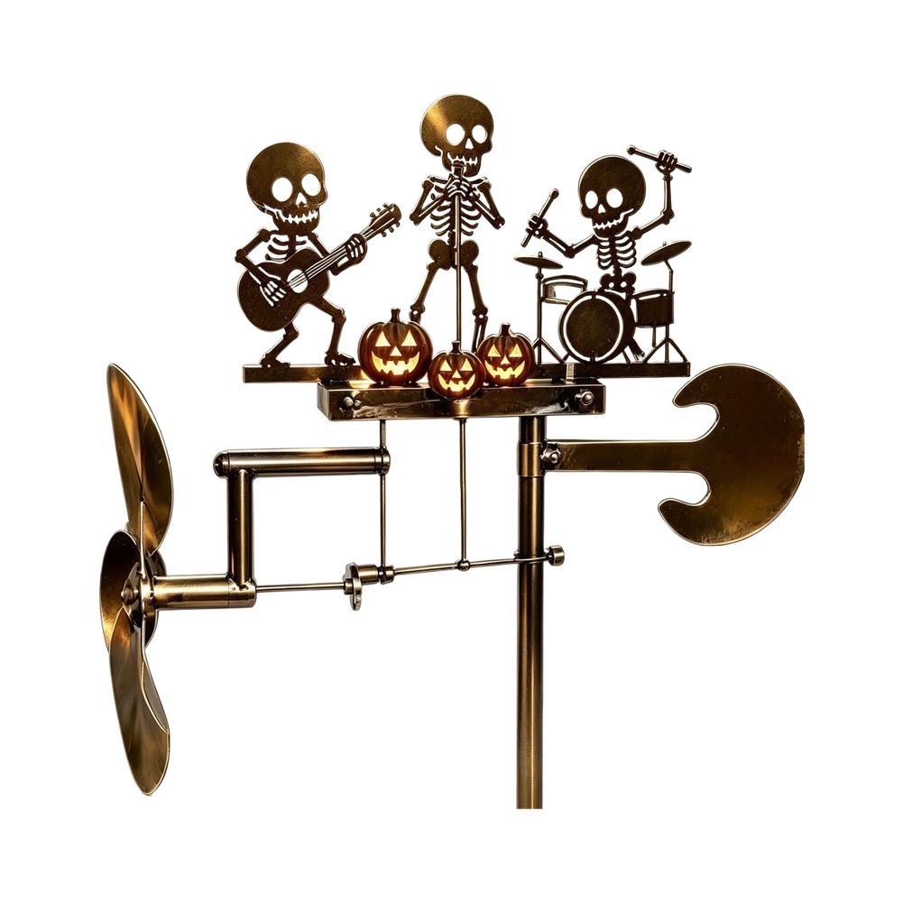 1 ชิ้น โมเดลนักดนตรีกลองโครงกร - Outdoor Yard Power Stake บทวิจารณ์และราคา