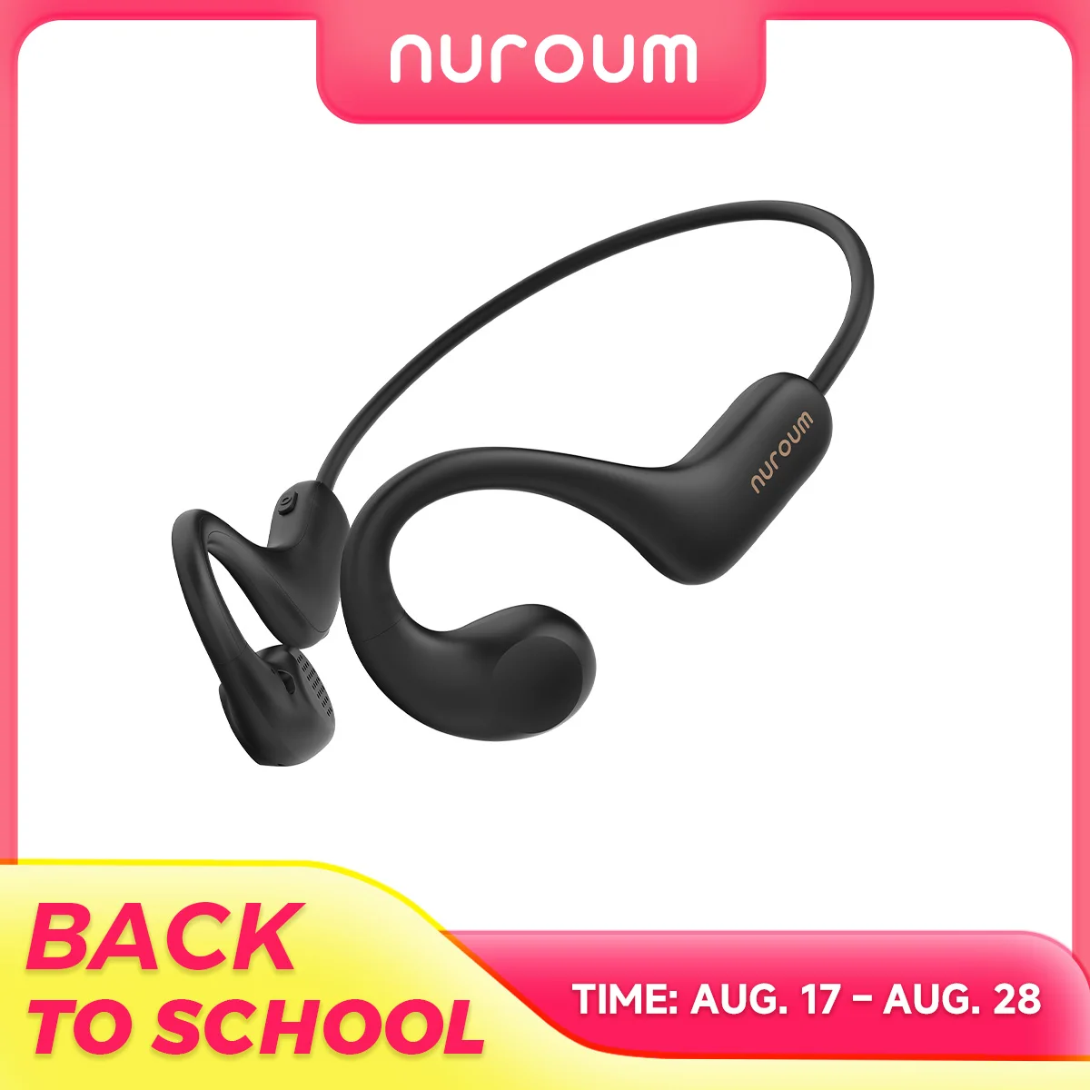 หูฟังบลูทูธ NUROUM แบบคล้องคอ  - Outdoor Power Adapter Usb C บทวิจารณ์และราคา