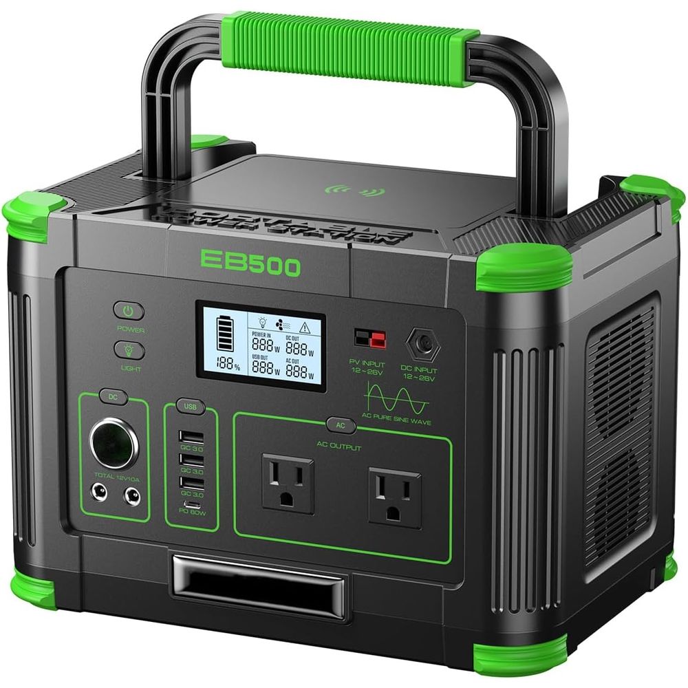 สถานีพลังงานแบบพกพา 500W 519.4 - Outdoor Power Outlet บทวิจารณ์และราคา