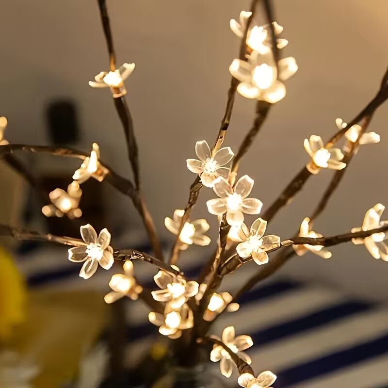 ไฟต้นซากุระ 20 LED 1/2 ชิ้น สำ - Outdoor Power For Lights บทวิจารณ์และราคา