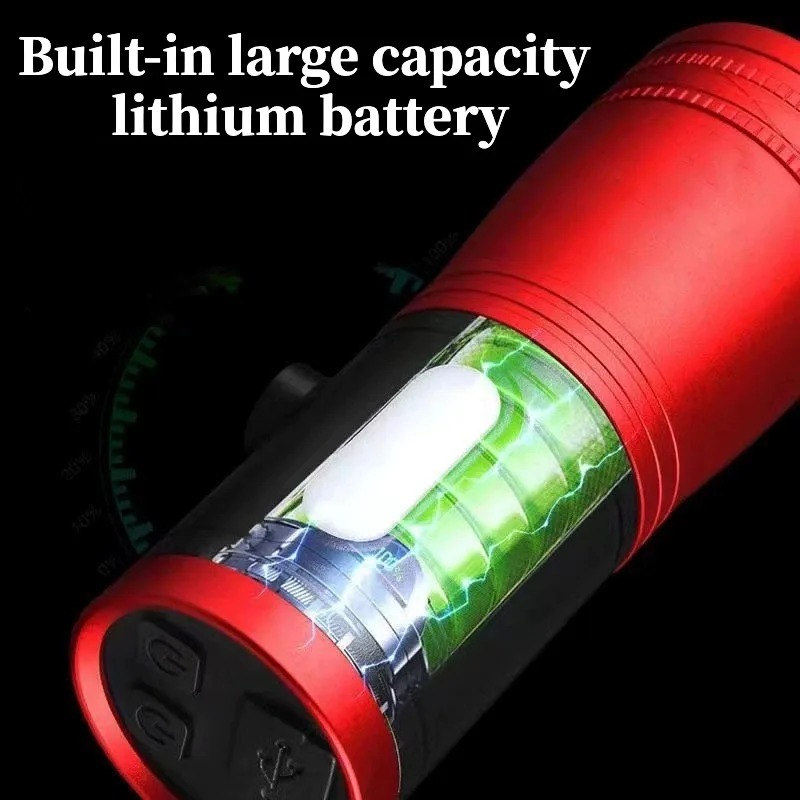 โคมไฟตกปลาแบบพกพาแบบชาร์จไฟได้ - Outdoor Power For Lights บทวิจารณ์และราคา