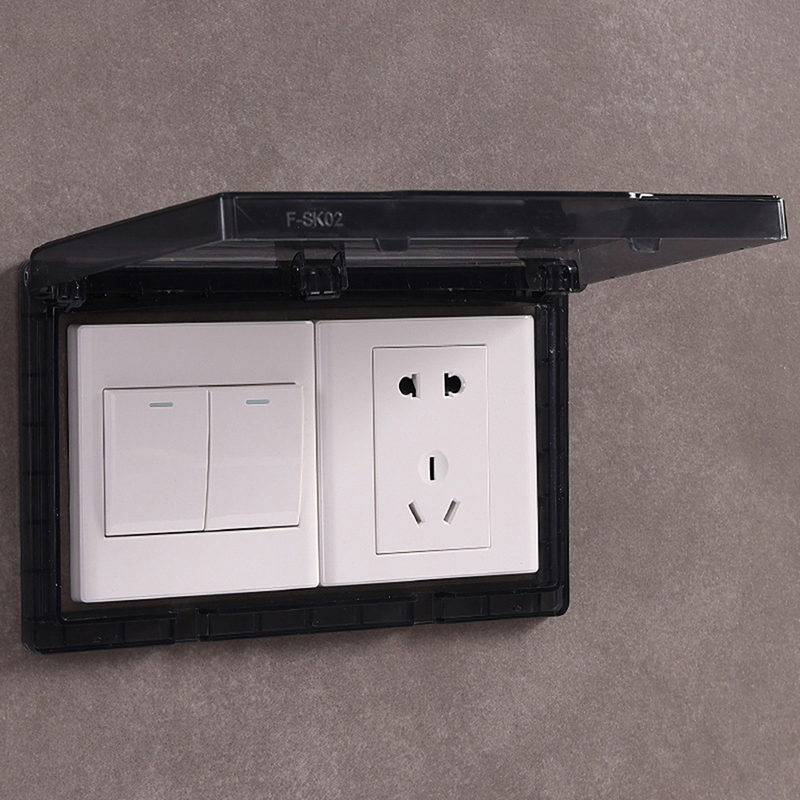 86ประเภท2-Gang กลางแจ้ง Outlet - Outdoor Power Outlet บทวิจารณ์และราคา