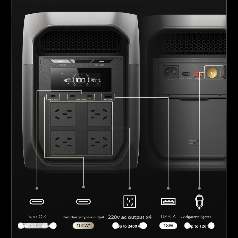 ECOFLOW Delta 3 MAX plus สถานี - Outdoor Power Plus บทวิจารณ์และราคา