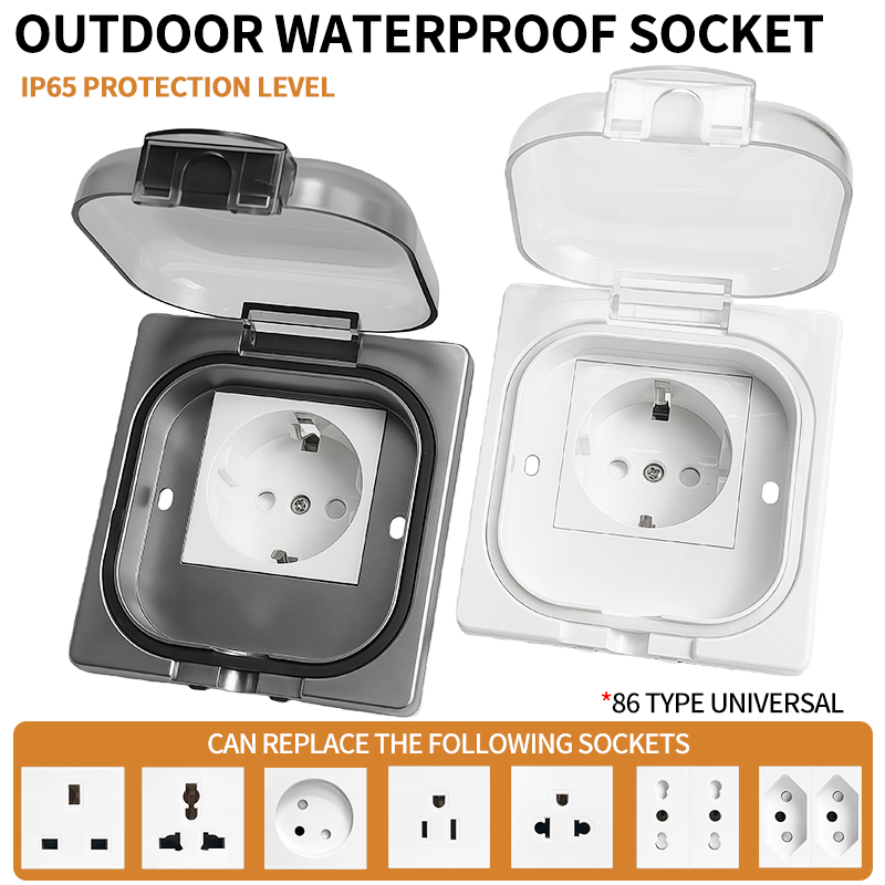 เต้ารับไฟฟ้ากันน้ำกลางแจ้งมาตร - Outdoor Power Outlet บทวิจารณ์และราคา