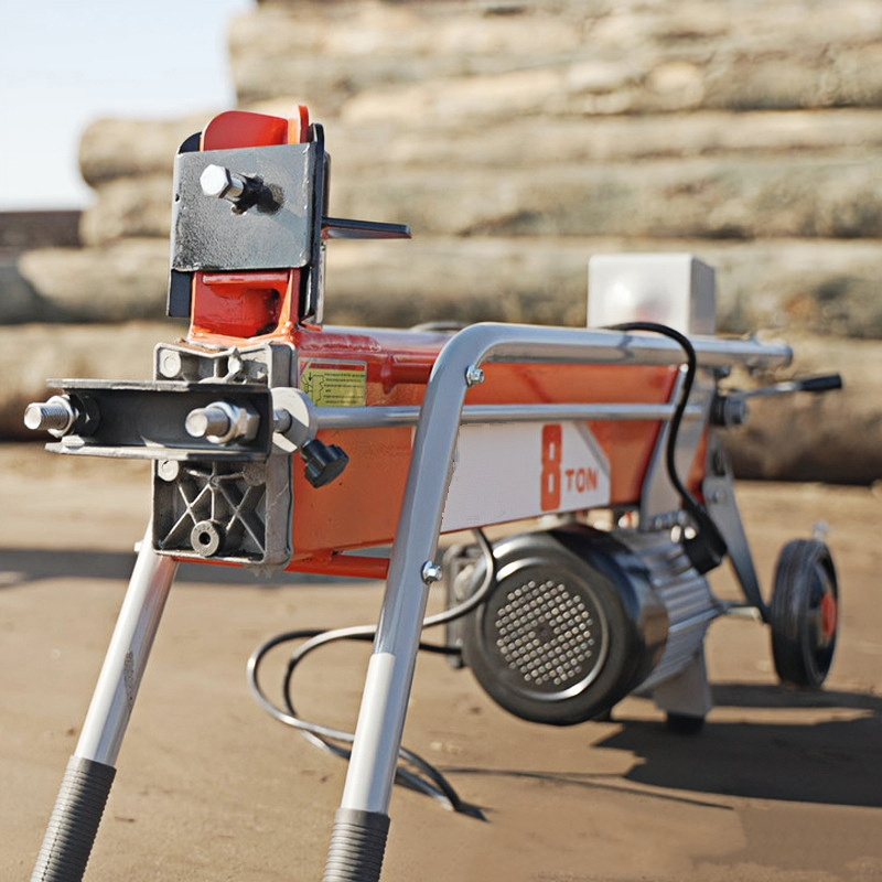 เครื่องผ่าฟืนไฮดรอลิกไฟฟ้าแบบพ - Log Splitter Electric บทวิจารณ์และราคา