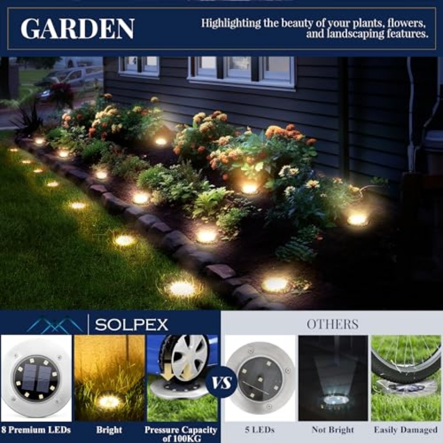 ไฟพื้นพลังงานแสงอาทิตย์ ไฟโซลา - Outdoor Power For Lights บทวิจารณ์และราคา