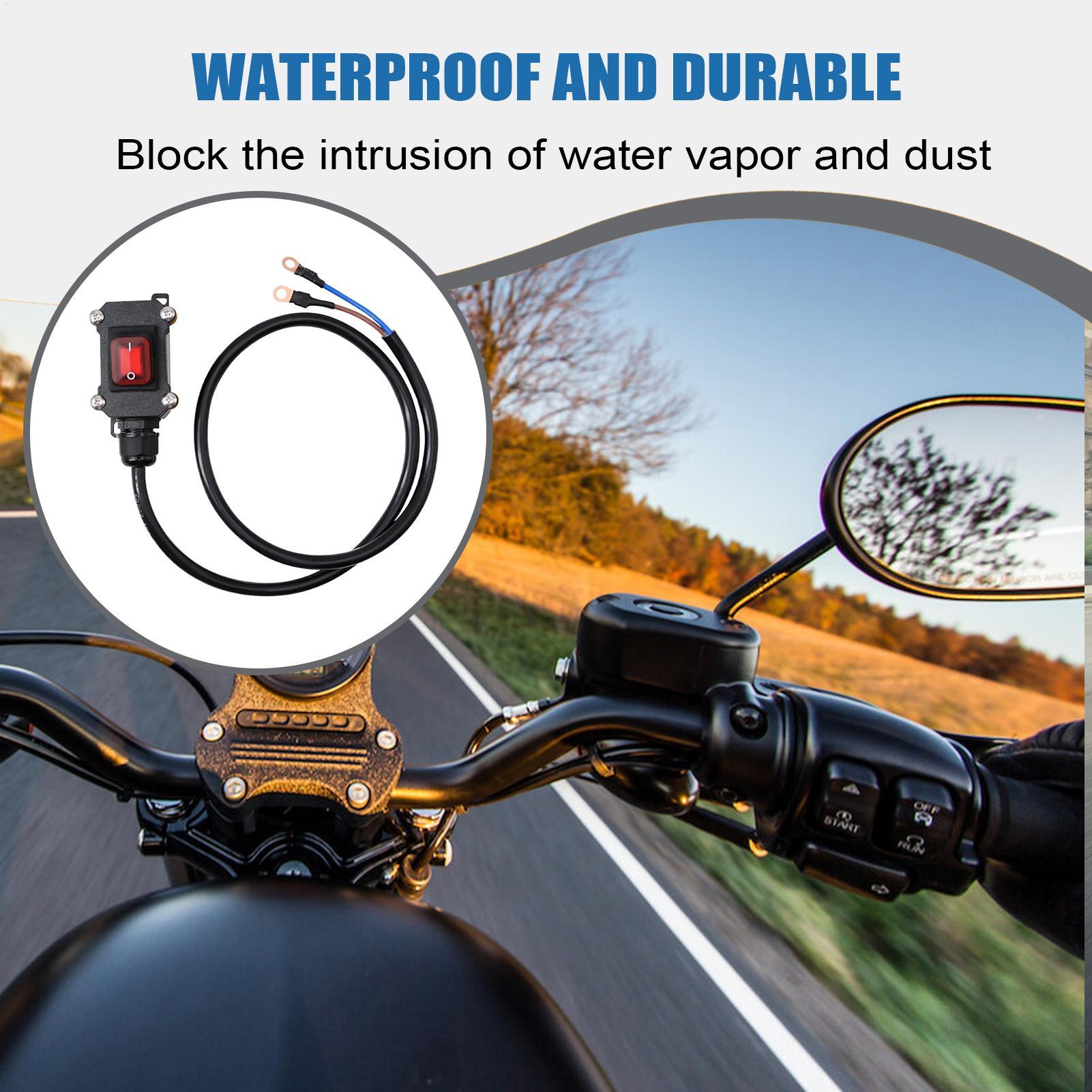 สวิตช์ตัดไฟมอเตอร์ไซค์แบบสากล  - Outdoor Power Disconnect บทวิจารณ์และราคา