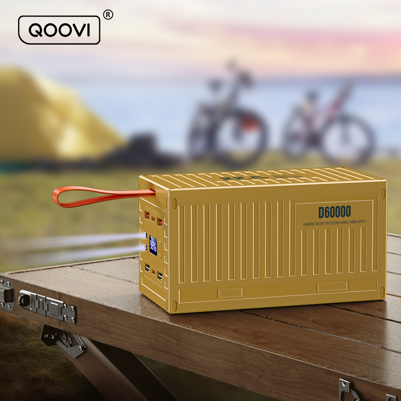 QOOVI 60000mAh Power Bank 22.5 - Outdoor Power Adapter Usb C บทวิจารณ์และราคา